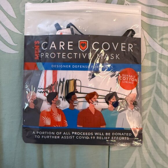Care Cover reusable face mask - boat/water print - Opened, but never used - Picture 3 of 3